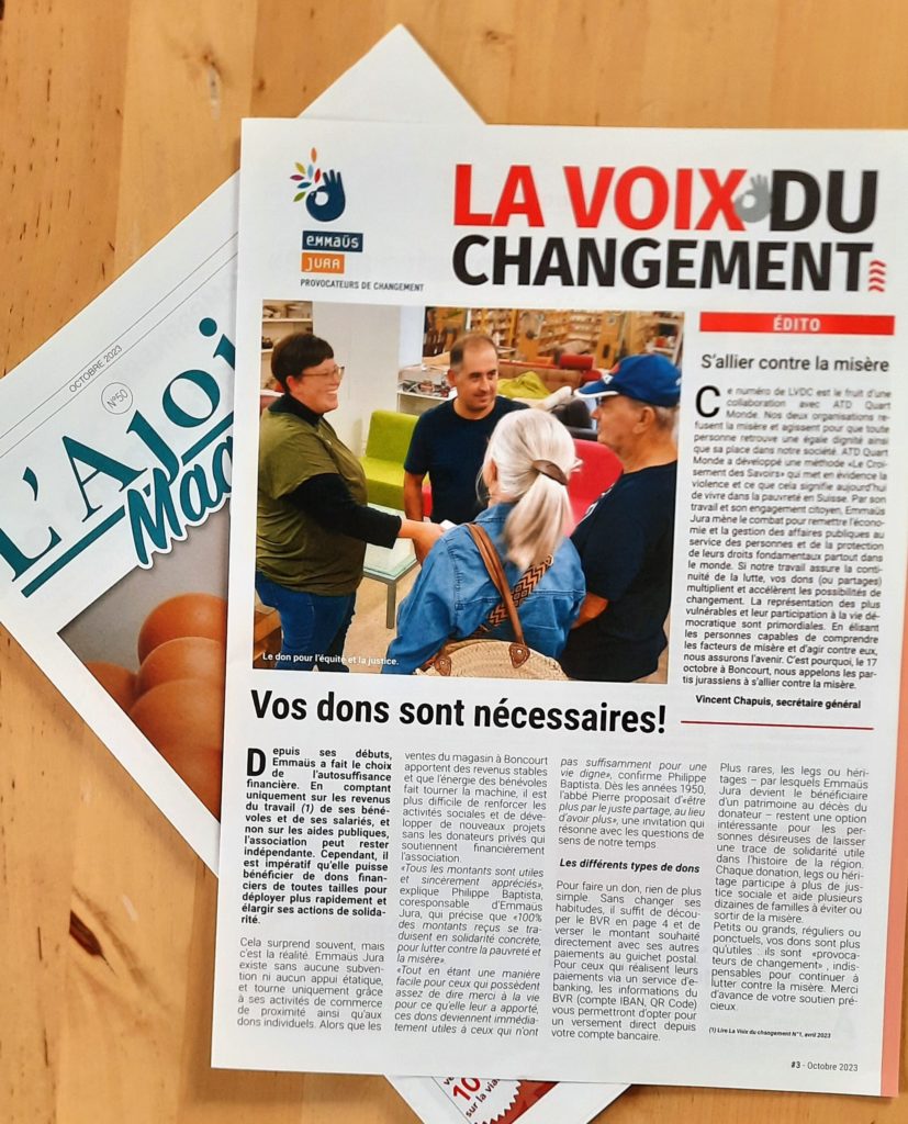 Le N°3 de la Voix du Changement